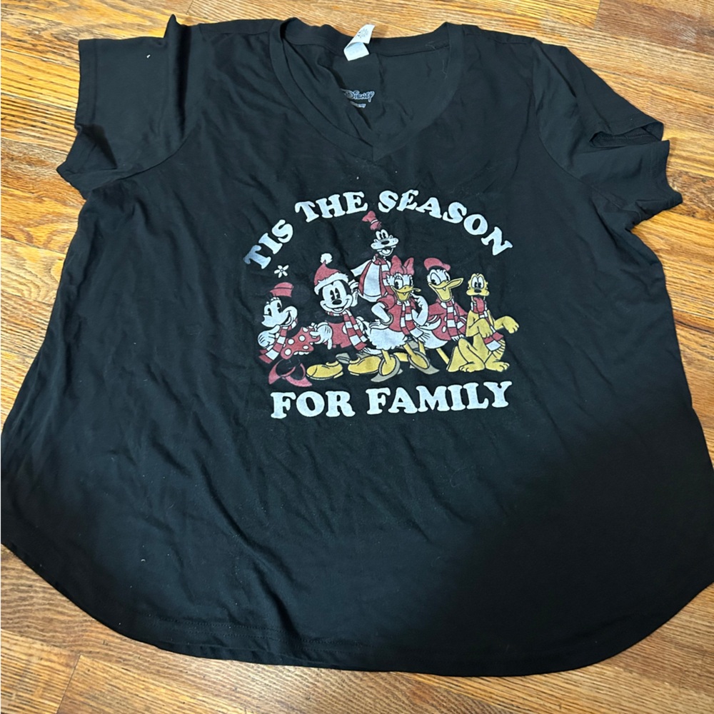 Disney Black Family Graphic Women's T-Shirt